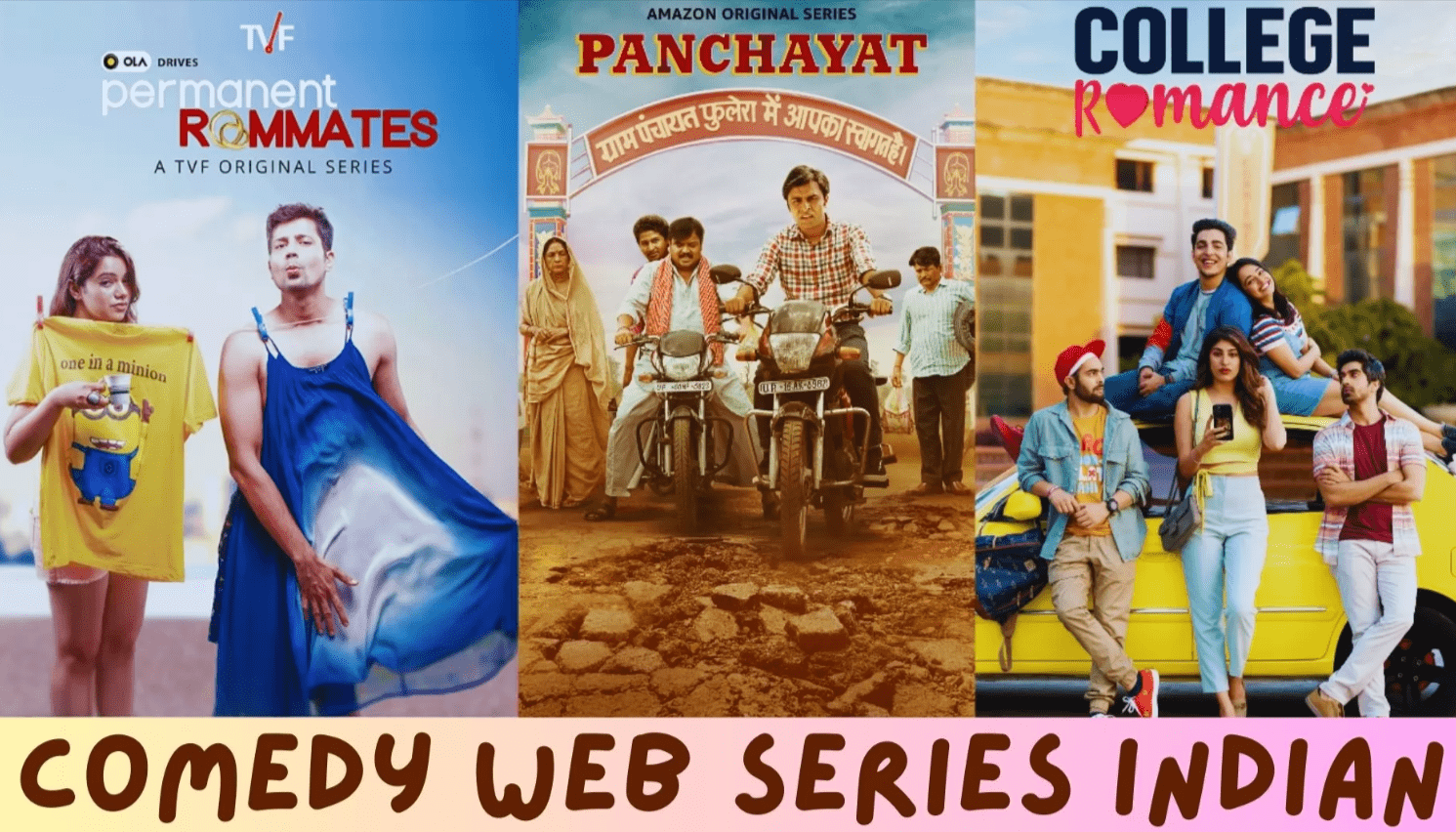 Exploring Indian Comedy Web Series: A Laughter-Infused Journey